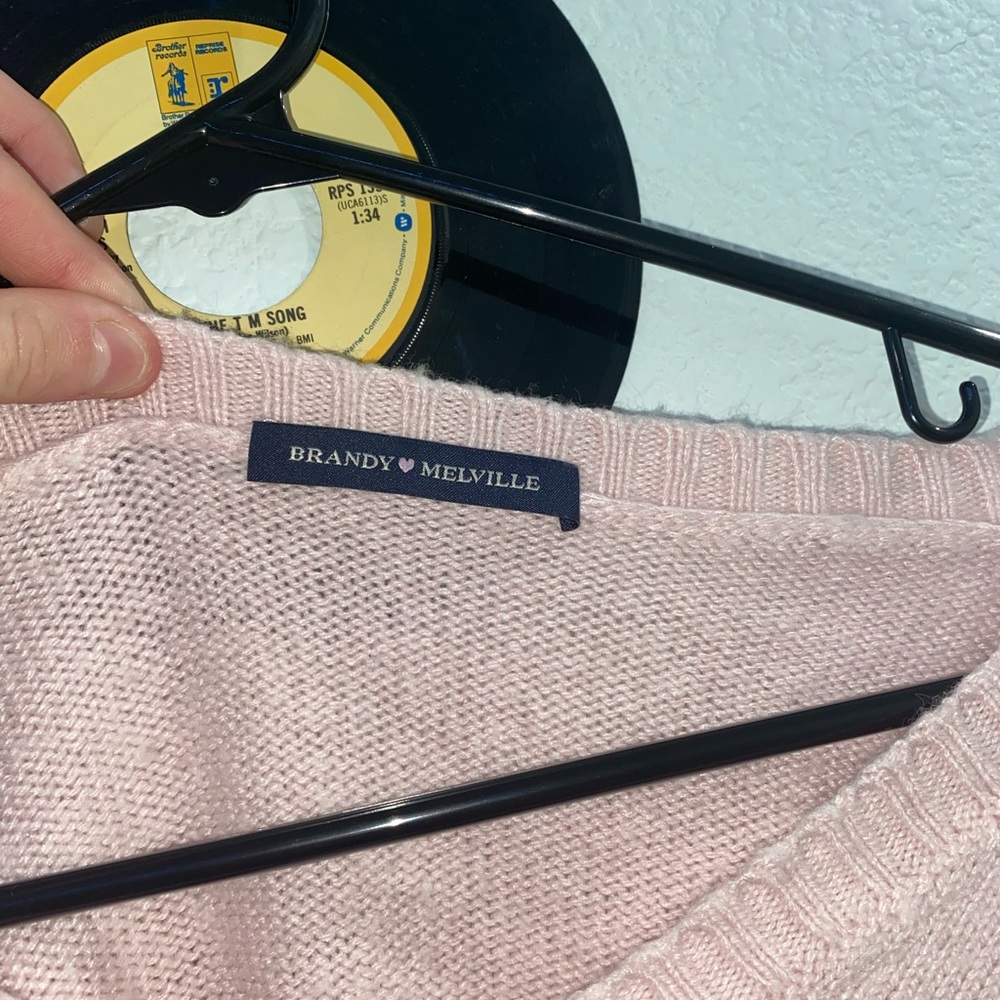 PINK BRANDY MELVILE SWEATER